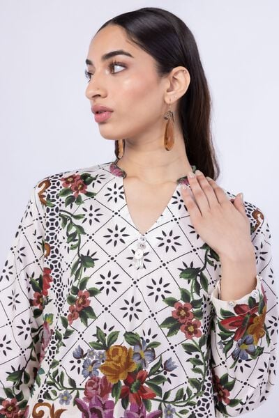 Printed | Cotton Viscose | Kurta | AED 120.00