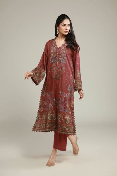Printed | Jacquard | Jacquard Tailored 2-Piece | AED 200.00