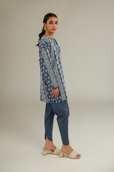 Cambric | Solid Blue Shalwar | AED 100.00
