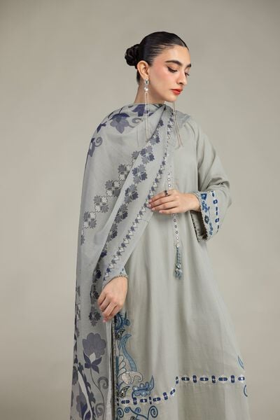 Embroidered | Mesuri | Floral Mesuri Dupatta | AED 30.00