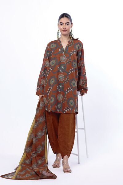 Printed | Light Khaddar | Fabrics 3 Piece | AED 120.00