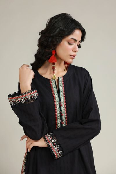 Embroidered | Dobby | Fabrics 2 Piece | Top and Bottom | AED 150.00