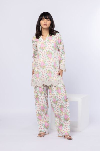 Embroidered | Crosshatch Raw Silk | Kurta | AED 80.00