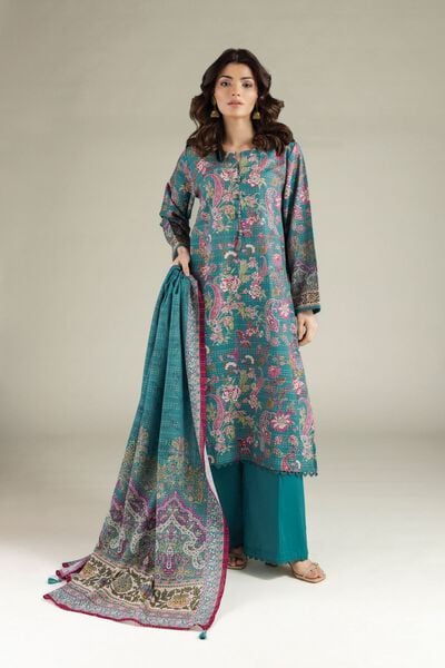 Printed | Mesuri Dobby | Fabrics 3 Piece | AED 180.00