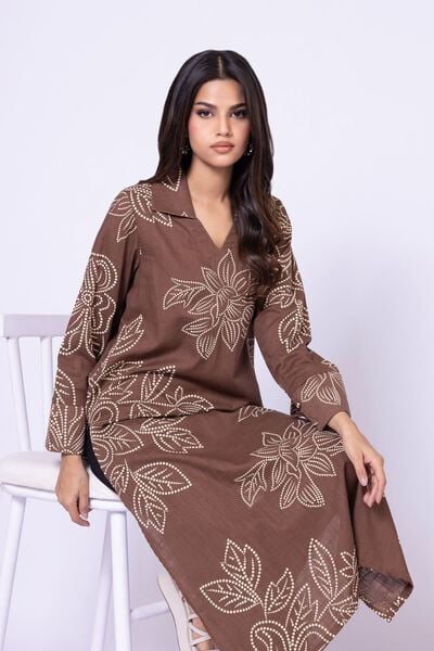 Printed | Heavy Textured Cotton | Kurta | AED 120.00