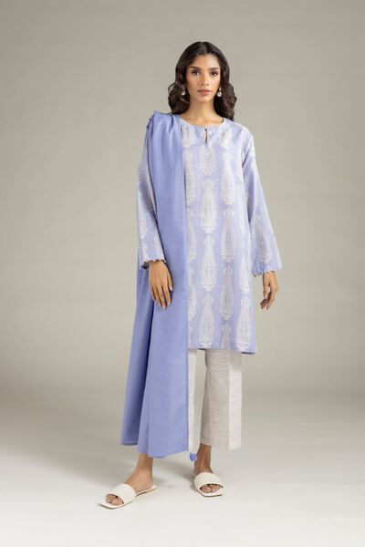 Printed | Heavy Textured Cotton | Pants | AED 70.00