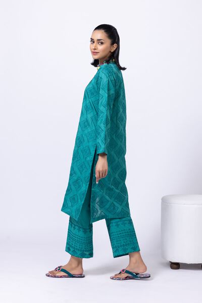 Embroidered | Cotton Dobby | Pants | AED 80.00