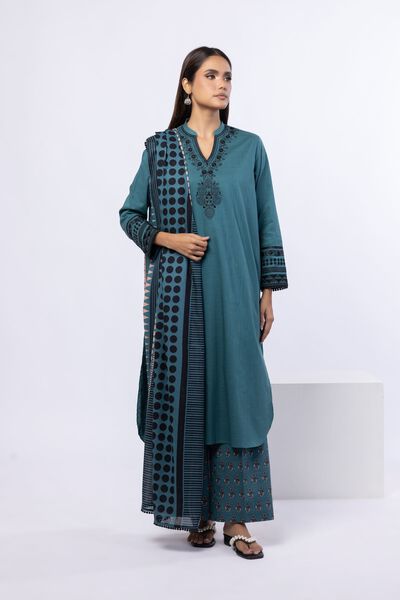 Embroidered | Crosshatch Poplin | Kurta | AED 100.00