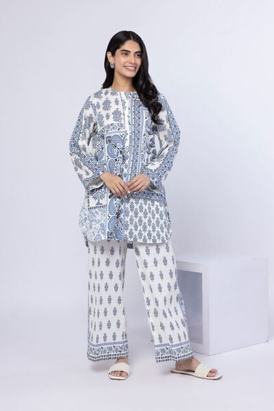 Printed | Ripple Crinkle | Kurta | AED 50.00