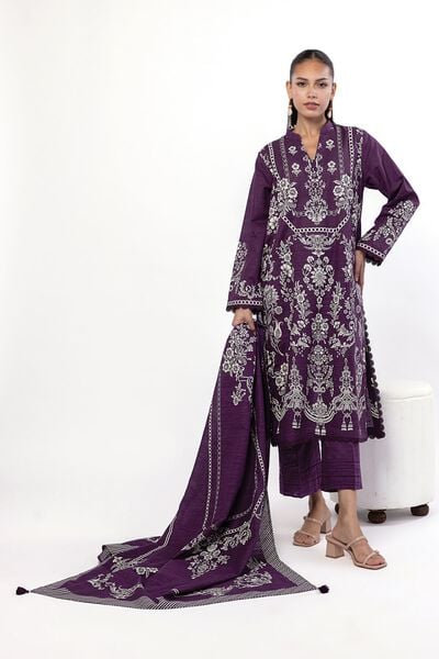 Printed |Light Khaddar | Fabrics 3 Piece | AED 70.00