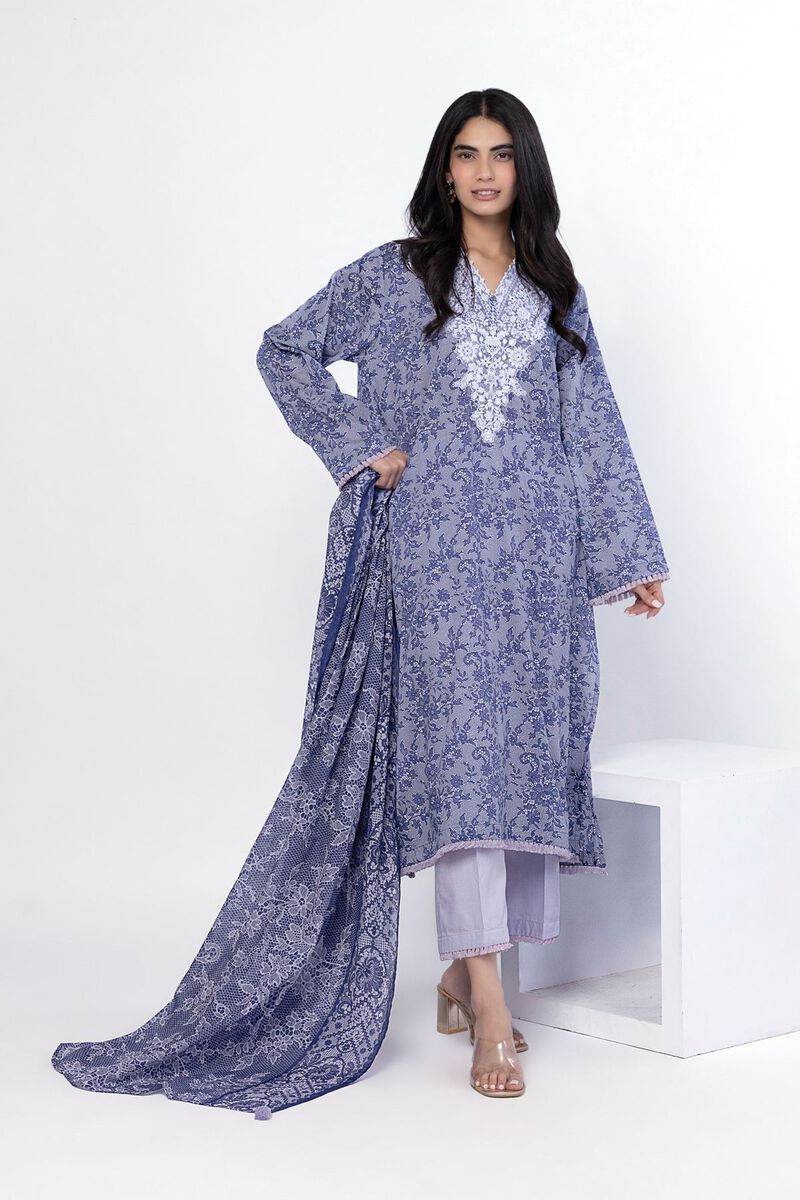 Embroidered | Lawn | Fabrics 3 Piece | null