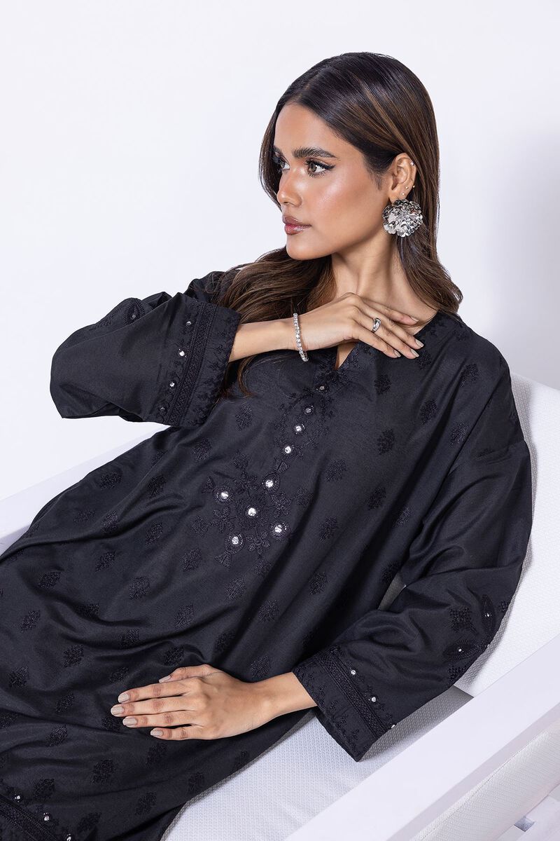 Embroidered | Raw Silk | Kurta | AED 60.00