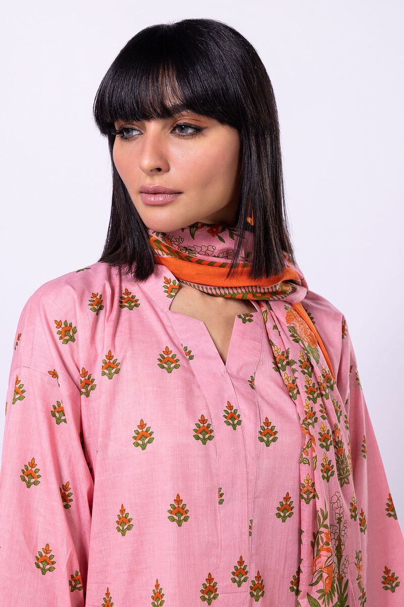 Printed Lawn | Top Dupatta | Fabrics 2 Piece | null