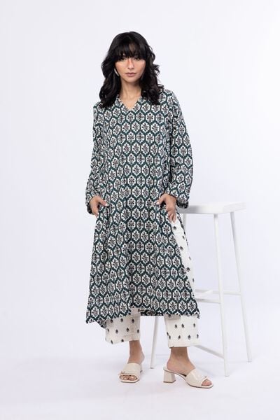 Printed | Double Layer Striped | Kurta | AED 140.00