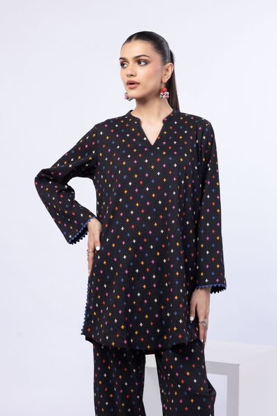 Printed | Ripple Crinkle | Kurta | AED 100.00
