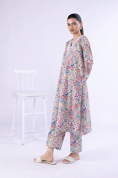 Printed | Cambric | Pants | AED 48.00