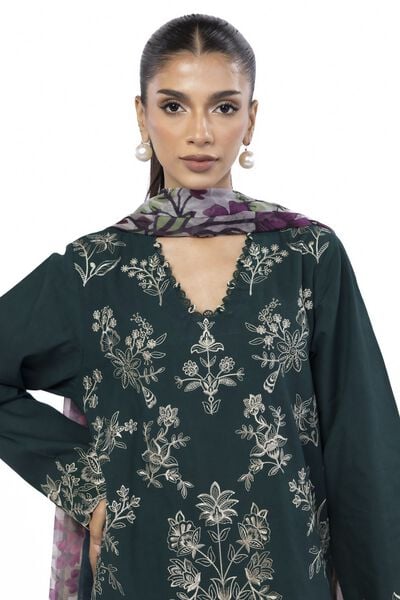 Embroidered | Cambric | Fabrics 3 Piece | AED 180.00