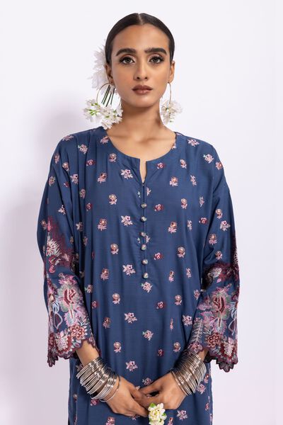 Drop Shoulder, BLUE, hi-res
