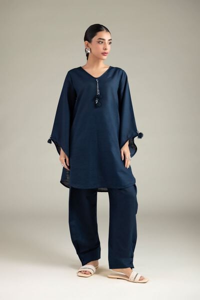 Dyed | Textured Cotton | Shalwar | AED 100.00