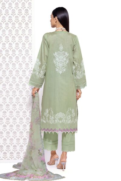 Cambric | Embroidered | Fabrics 3 Piece | AED 100.00