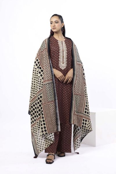 Embroidered | Light Khaddar | Tailored 3 Piece | AED 90.00