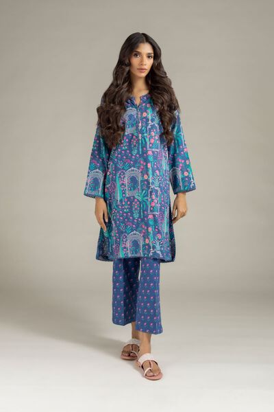 Printed | Heavy Textured Cotton | Kurta | AED 100.00
