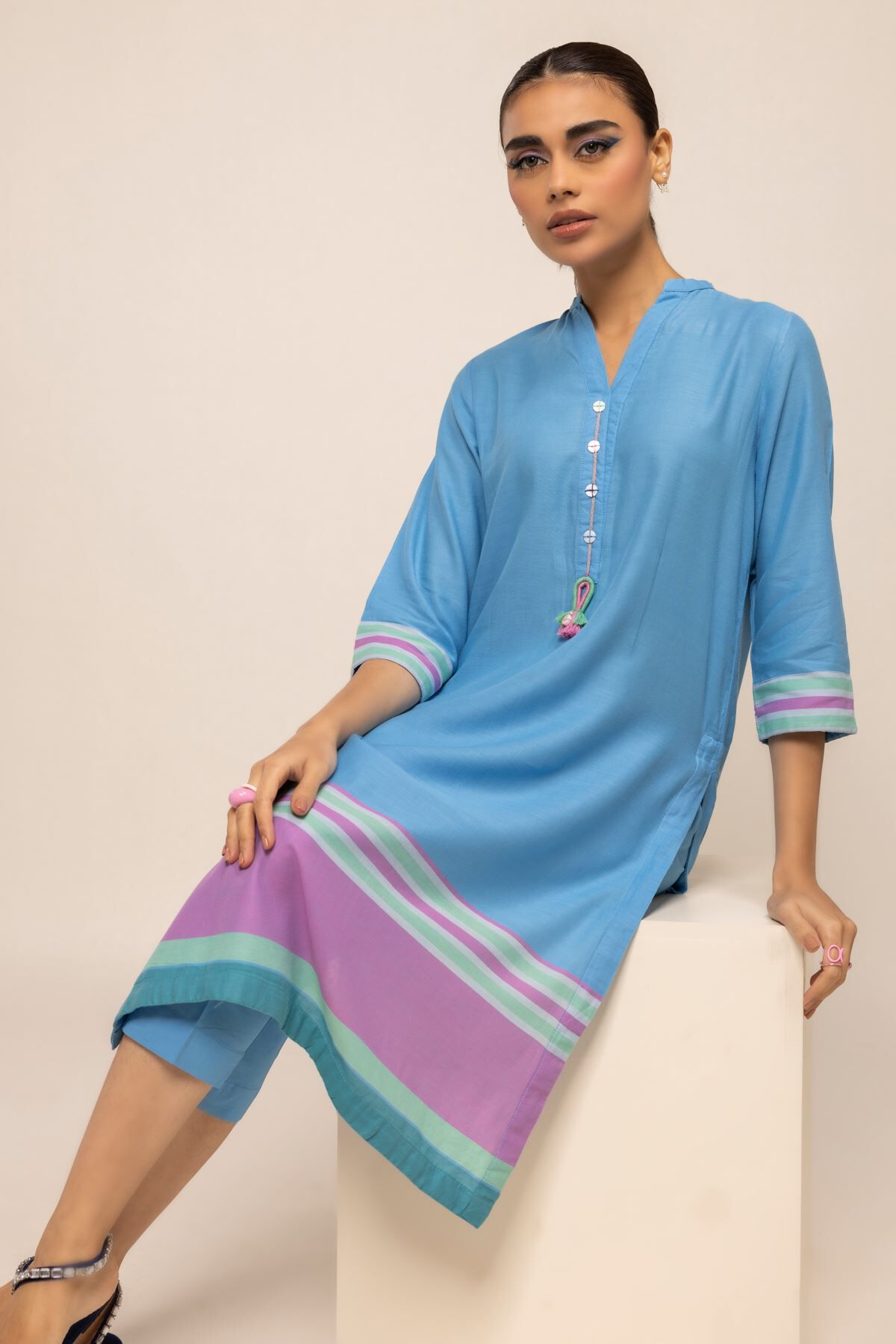 Khadi kurta hotsell tops