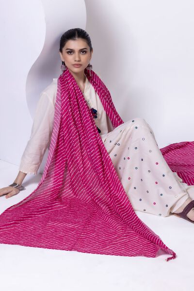 Printed | Cotton Square | Dupatta | AED 80.00