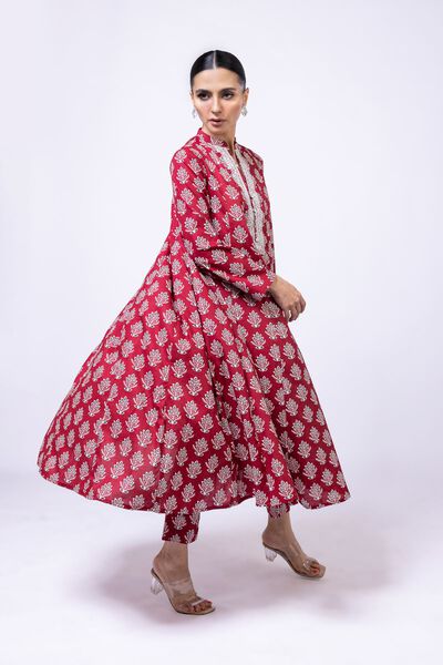 Printed | Cambric | Pants | AED 60.00