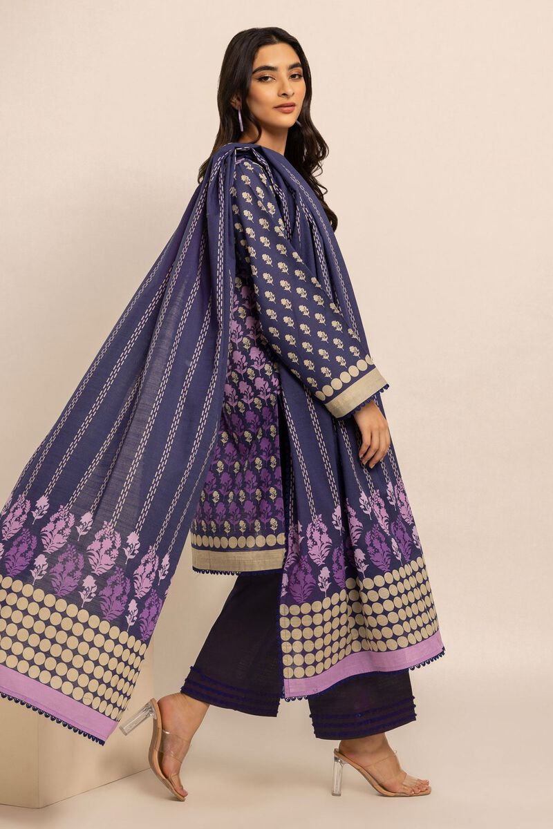 Printed | Light Khaddar | Fabrics 3 Piece | null