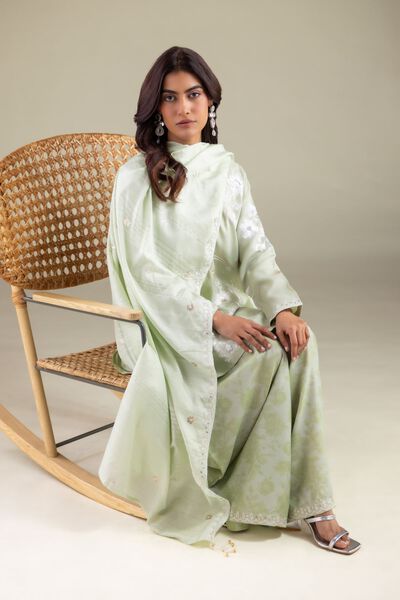 Embroidered | Polyester Silk | Dupatta | AED 75.00