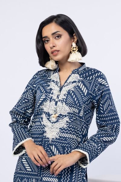 Embroidered | Cambric | Kurta | AED 100.00