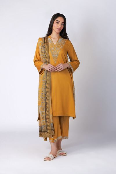 Embroidered | Cotton Dobby | Pants | AED 60.00