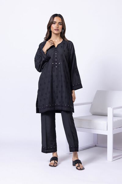 Embroidered | Raw Silk | Kurta | AED 60.00