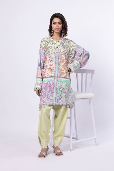 Embroidered | Viscose Oak Silk | Shalwar | AED 30.00