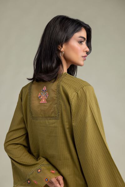 Embroidered | Cotton Dobby | Cotton Dobby Kurta | AED 180.00