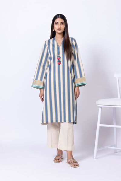 Dyed | Crosshatch Poplin | Pants | AED 60.00