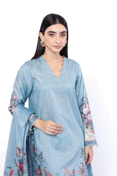 Printed | Jacquard | Fabrics 3 Piece | AED 180.00