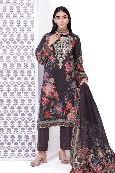 Khaddar | Embroidered | Fabrics 3 Piece | AED 140.00