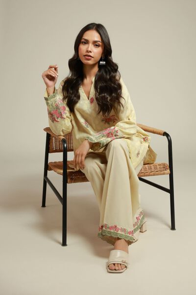Embroidered | Broshia | 2-Piece Tailored Set | AED 150.00