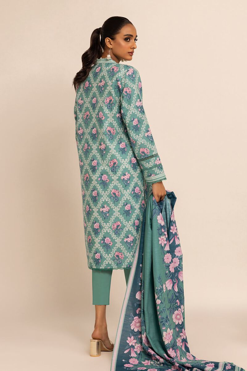 Printed | Light Khaddar | Fabrics 3 Piece | null