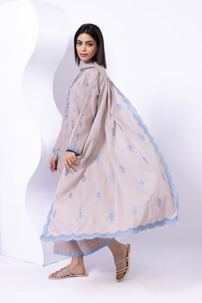 Embroidered | Slub lawn | Dupatta | AED 50.00