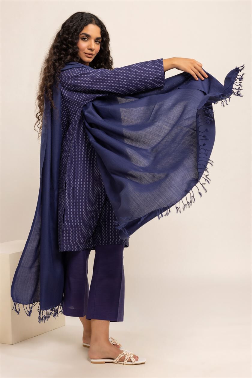 Buy Shawl 18.00 AED 1001786613 Khaadi United Arab Emirates