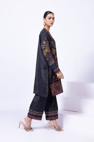 Embroidered | Thai Silk | Pants | AED 36.00