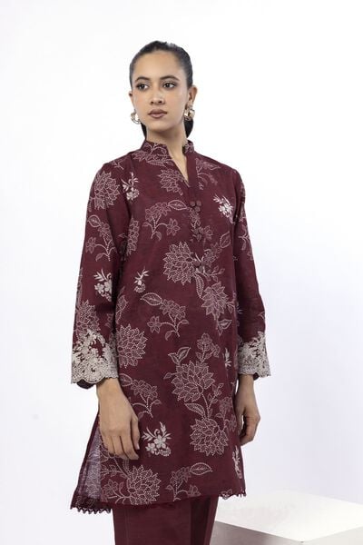 Embroidered | Light Khaddar | Tailored 2 Piece | Top and Bottom | AED 140.00