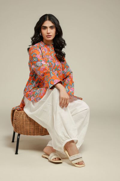 Printed | Textured Cotton | Kurta | AED 100.00