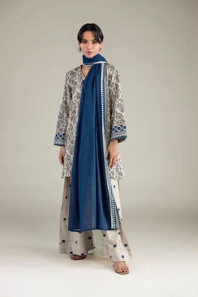 Cambric | Cambric Printed Shalwar | AED 130.00
