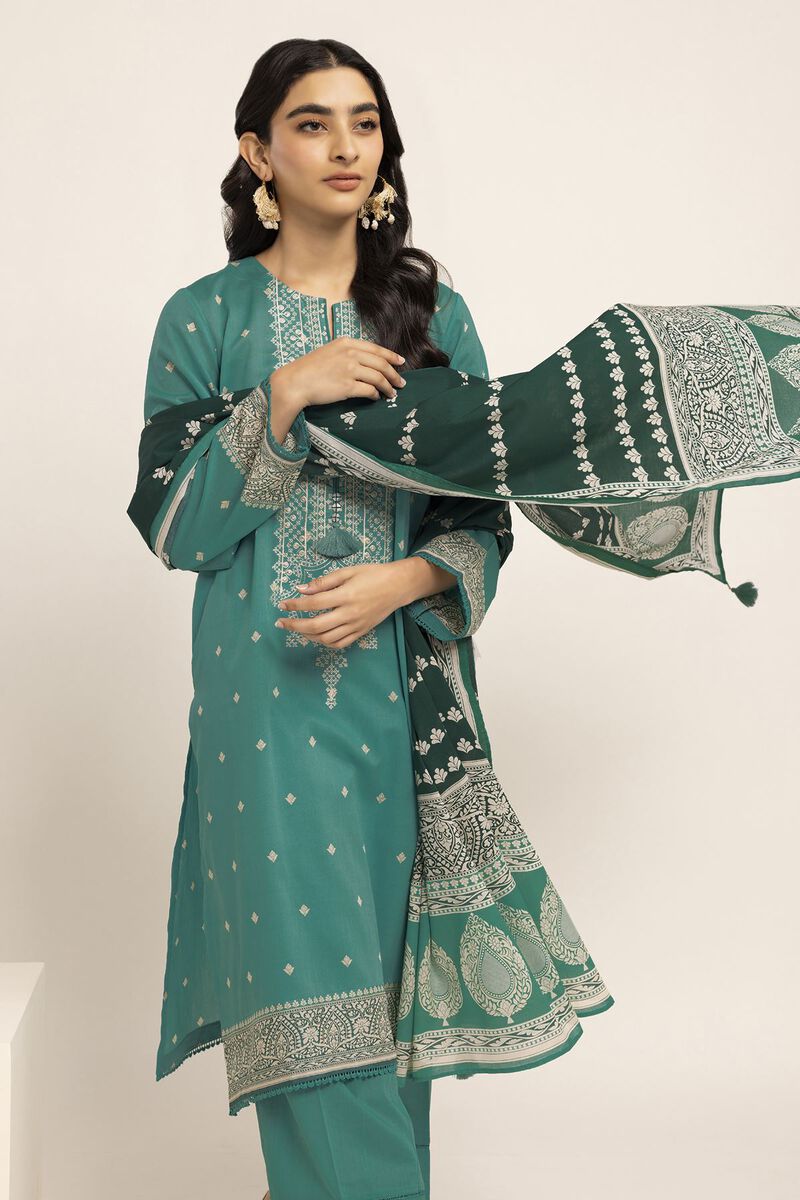 Fabrics 3 Piece, TEAL, hi-res image number null