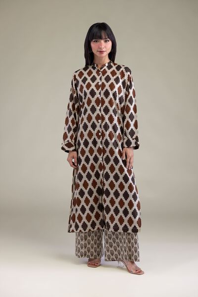 Printed | Cambric | Long Cambric Kurta | AED 50.00