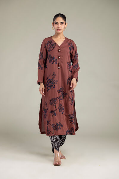 Embroidered | Cambric | Floral Cambric Shalwar | AED 130.00